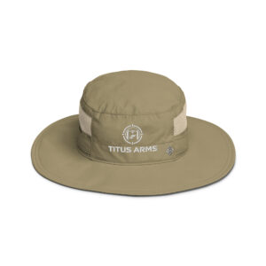 Titus Arms branded Columbia booney hat