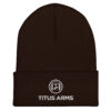 Titus Arms beanie (dark colors) - Image 2