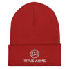 Titus Arms beanie (dark colors) - Image 6