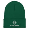 Titus Arms beanie (dark colors) - Image 8