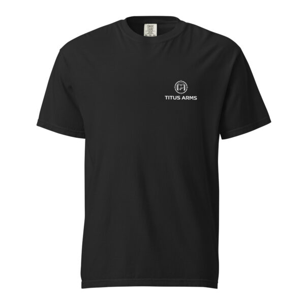 Titus Arms 8-bit graphic t-shirt